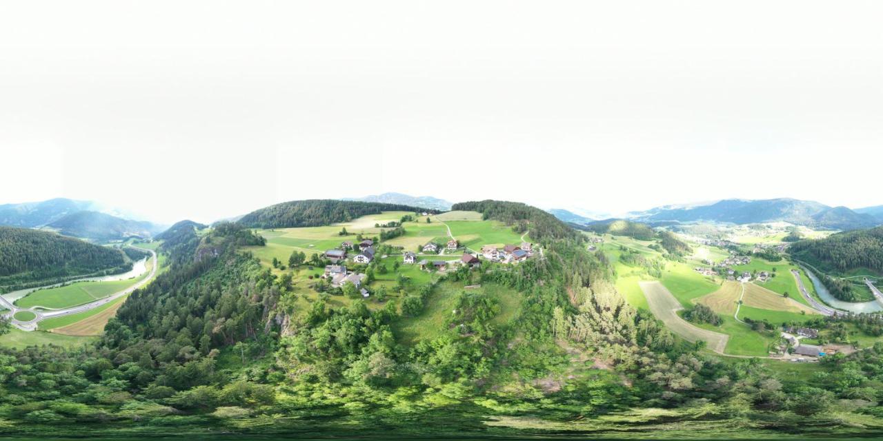 Ferienwohnung Holzerhof Sankt Lorenzen Exterior foto
